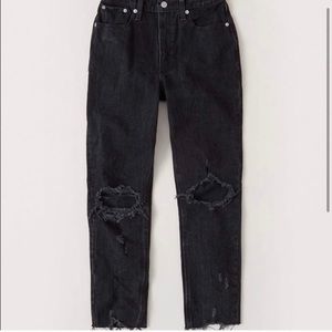 Abercrombie & Fitch Love Curve High Rise Mom Jeans